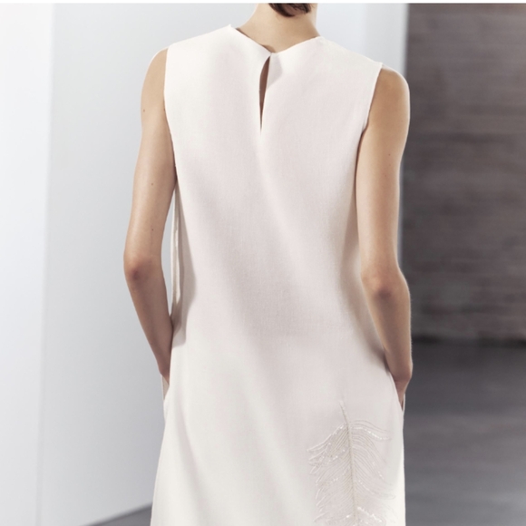 Zara WOMANS Long EMBROIDERED Top - Picture 2 of 10